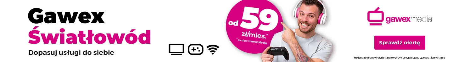 Światłowód od 59 zł/mies.